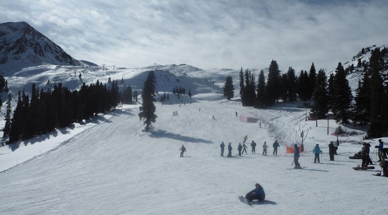 Skifahren Colorado Rocky Mountains