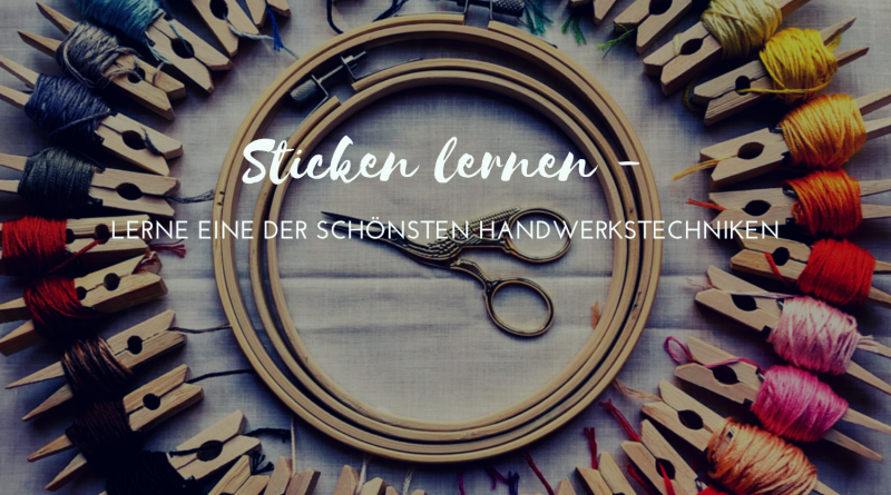 sticken lernen - featured