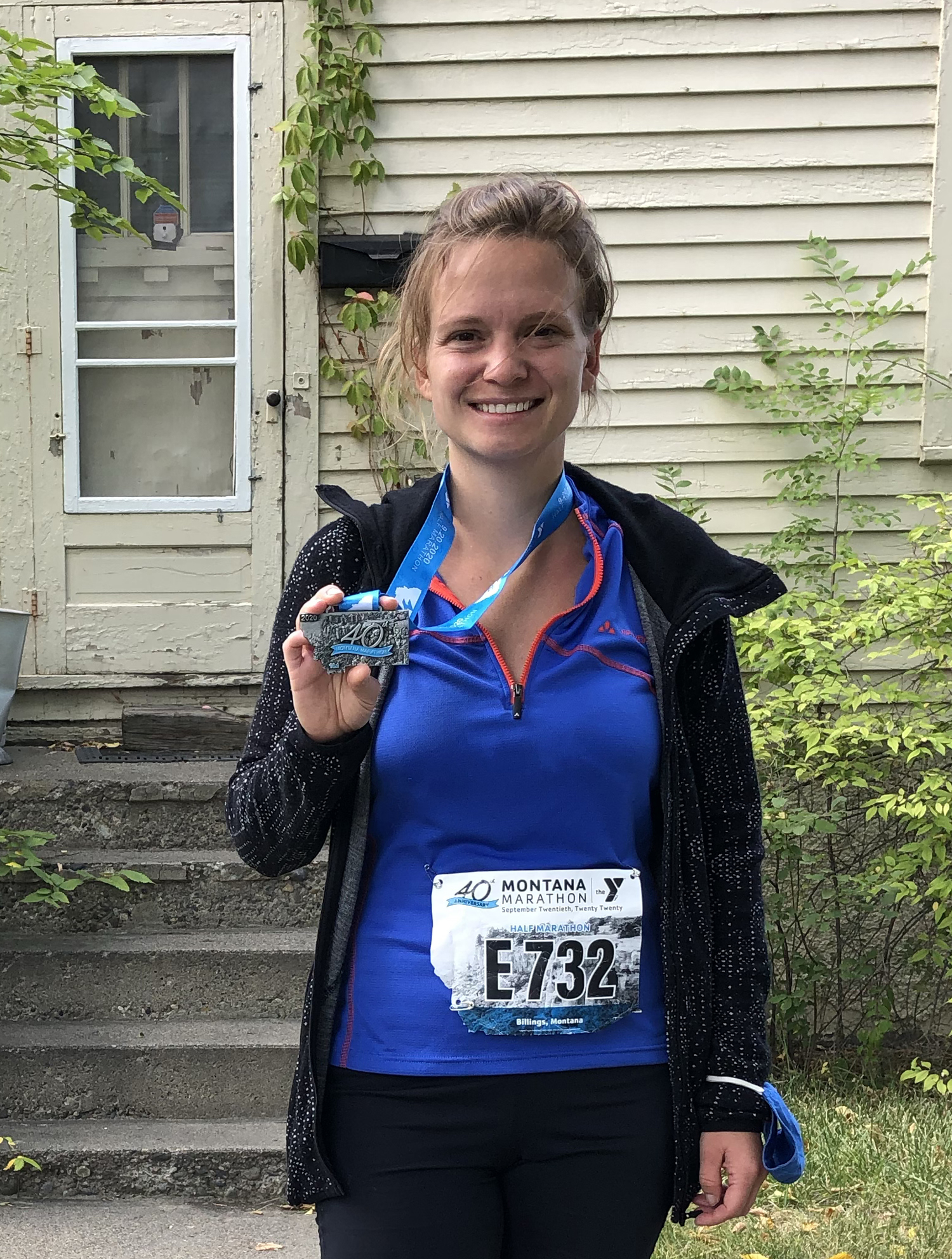 Montana Halbmarathon - Medaille